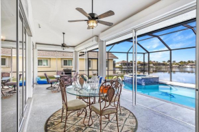 Spacious gulf-access heated-pool home with spa & boat lift - Villa Ashlyn